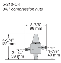 Symmons Maxline 5-210-CK