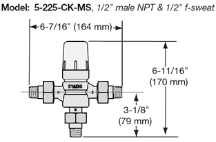 Symmons 5-225-CK-MS