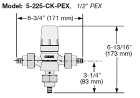 Symmons 5-225-CK-PEX