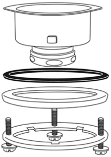 Pasco EZ ON Stainless Steel Basket Strainer