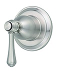 Danze D560957BNT Opulence 1H Trim Kit for 3/4 Volume Control & 3-Port/2-Outlet Shower Diverter & 4-Port/3-Outlet Shower Diverter Brushed Nickel