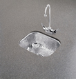 Elkay - SCUH1012SH - Gourmet [Speciality Collection] Sink - Hammered Steel