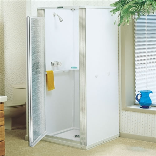 Shower Stall, Free-Standing, 32 x 32-In.