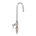 T&S Brass B-0305 Single Pantry Faucet, Deck Mount, Swivel/Rigid Gooseneck, Stream Regulator