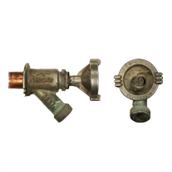 Woodford - 17CP3-12-MH-BP - Model 17 Wall Faucet CP3 Inlet 12 Inch, Metal Handle, Bulk Pack